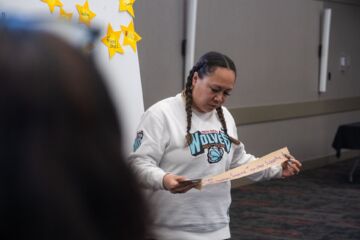 Hope and Health Matriarch Advisory Circle Engagement Cedar Strip Sharing